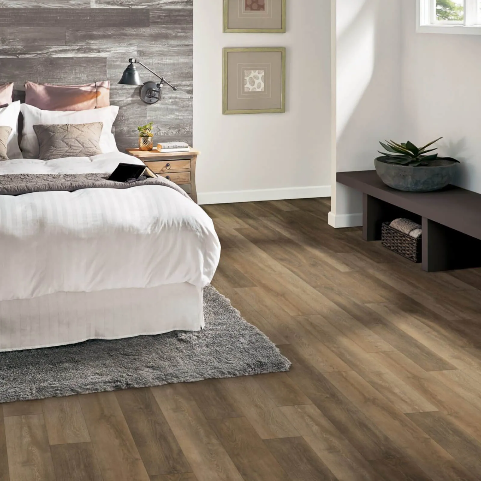 Bedroom Luxury Vinyl | Triangle Flooring Center