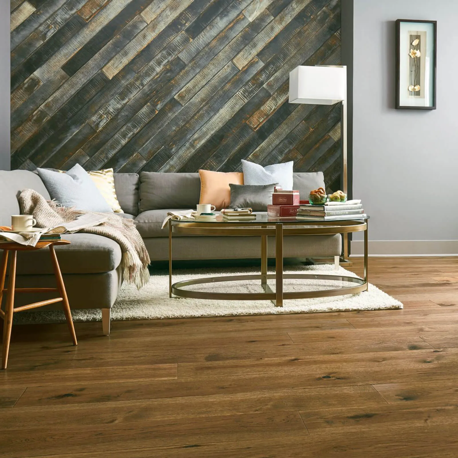 Living room Hardwood | Triangle Flooring Center