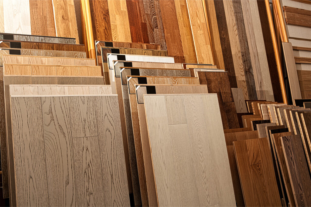 Triangle flooring showroom