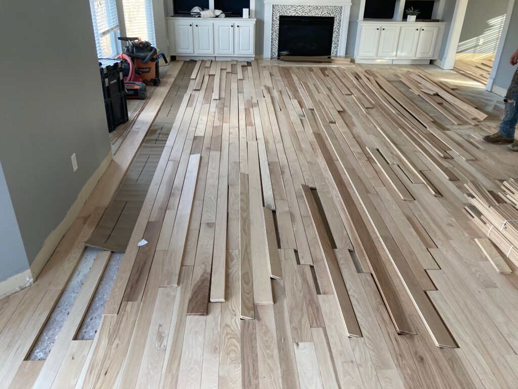 Home installation crew